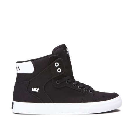 Supra Vaider Svart Høye Sneakers Herre [NO-1-R531]